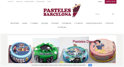 Desktop Screenshot of pastelesbarcelona.com