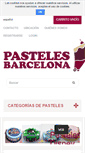 Mobile Screenshot of pastelesbarcelona.com
