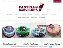 Tablet Screenshot of pastelesbarcelona.com